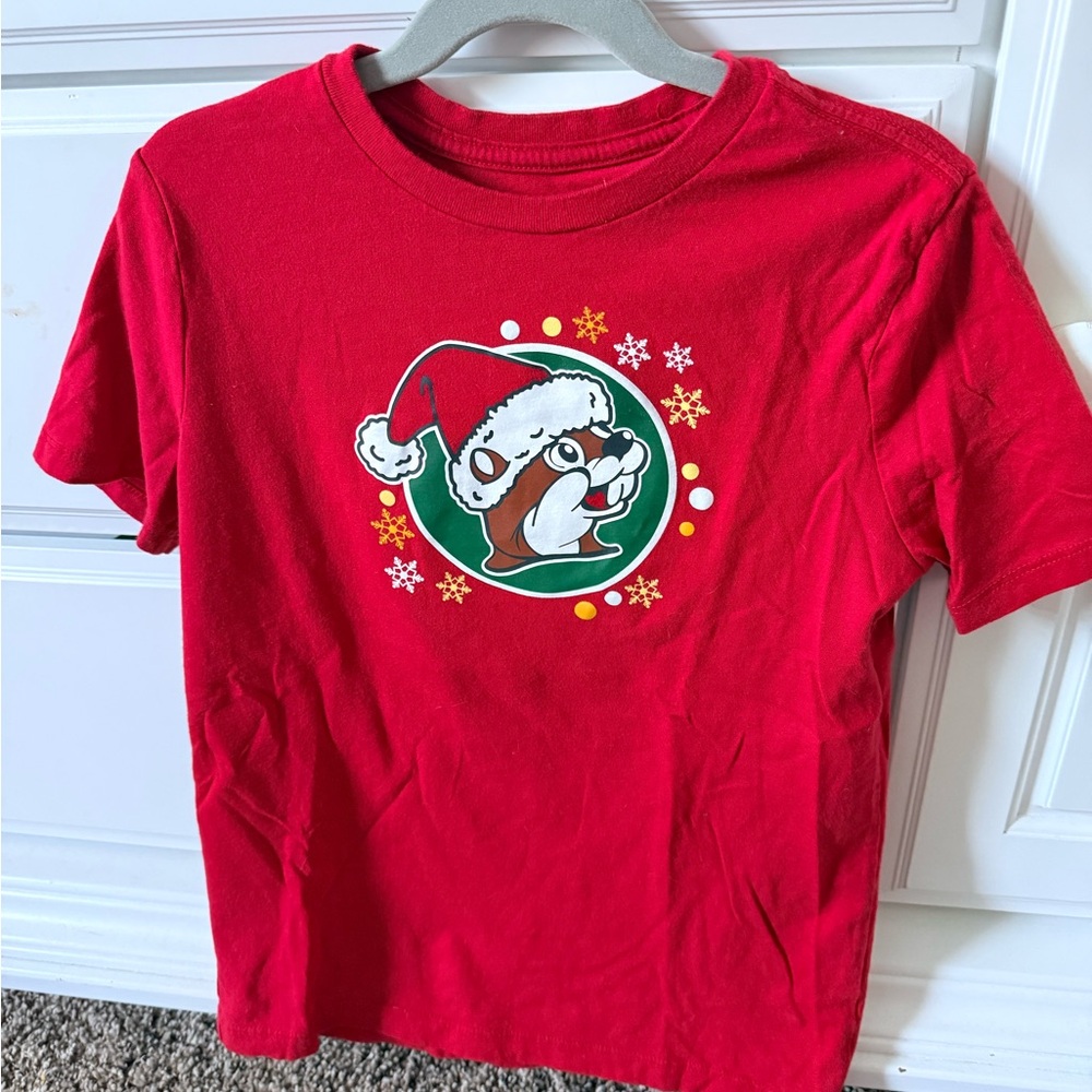 Kids Buc-ee’s Holiday Graphic T-Shirt - Kids Medium